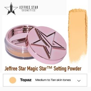 Topaz • Jeffree Star Cosmetics ✨ Magic Star™ Setting Powder • New in Box